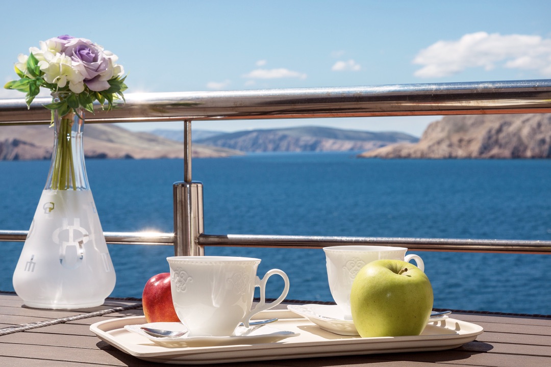 Terasa apartmana s pogledom na more