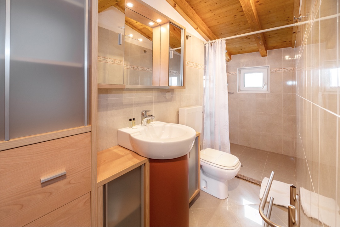 Terrace of apartment 2 with a sea view