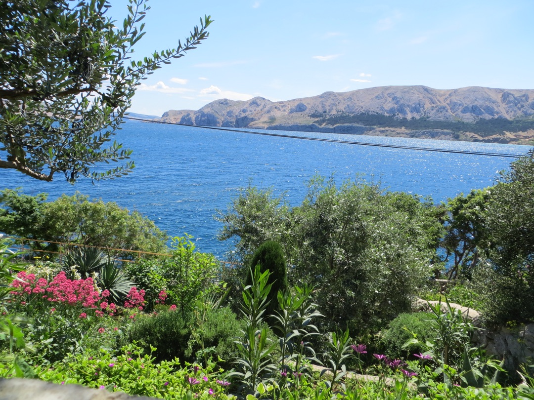 Pogled na more s balkona apartmana